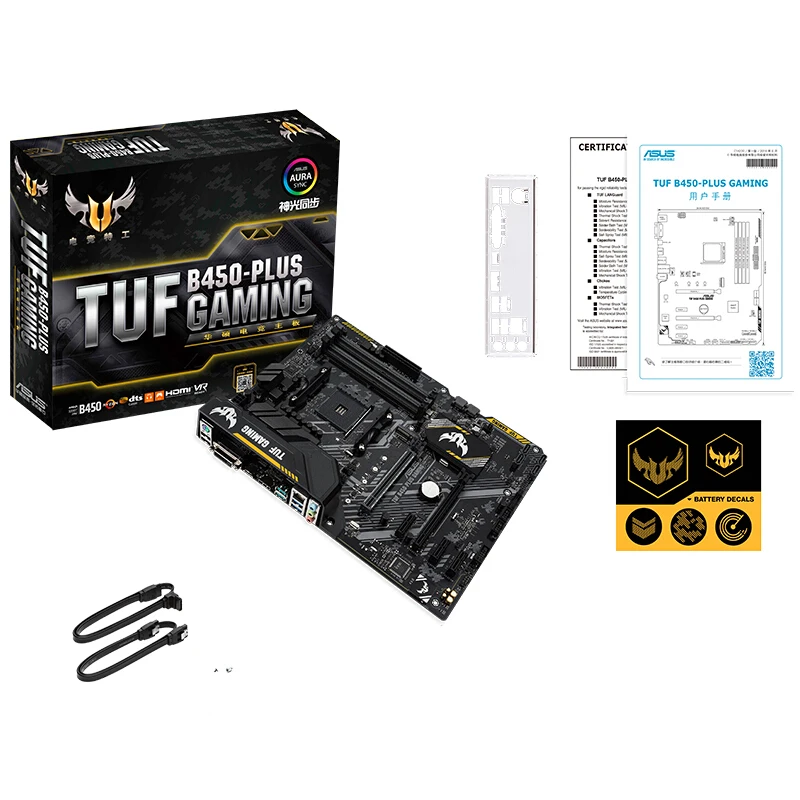  Материнская плата TUF B450 PRO для игровых компьютеров системная AXT AMDB450 поддержка ЦП серии