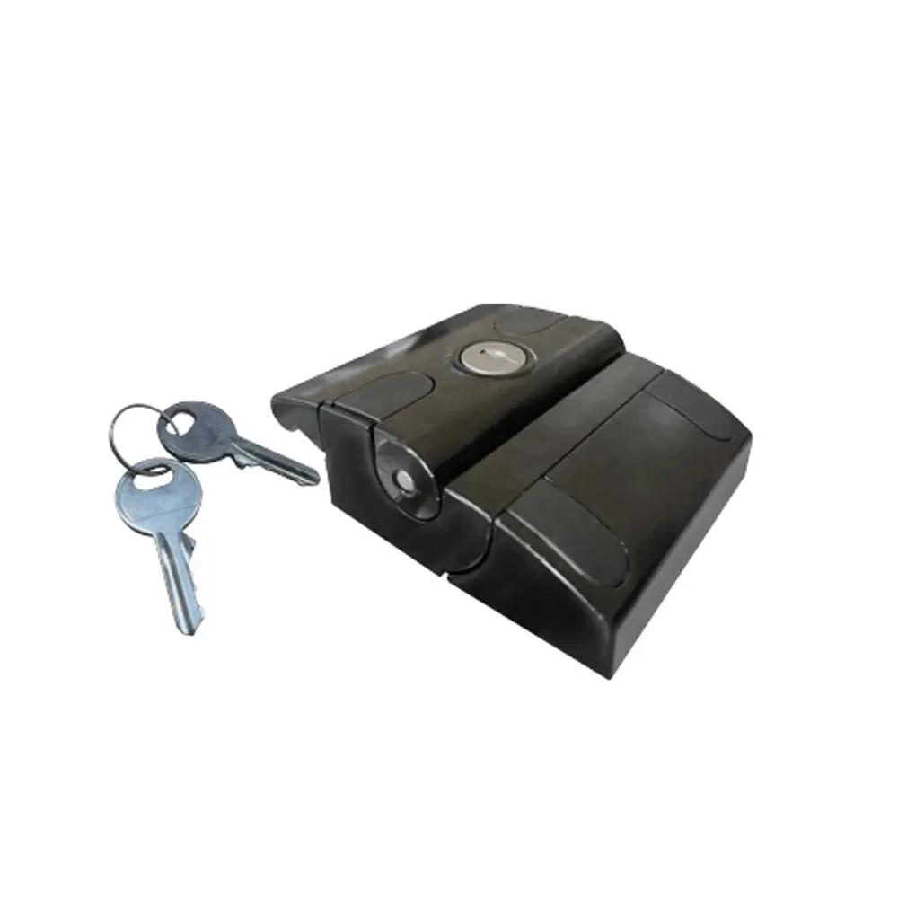 OEM Black Aluminum Alloy Latch Door Lock with Keys
