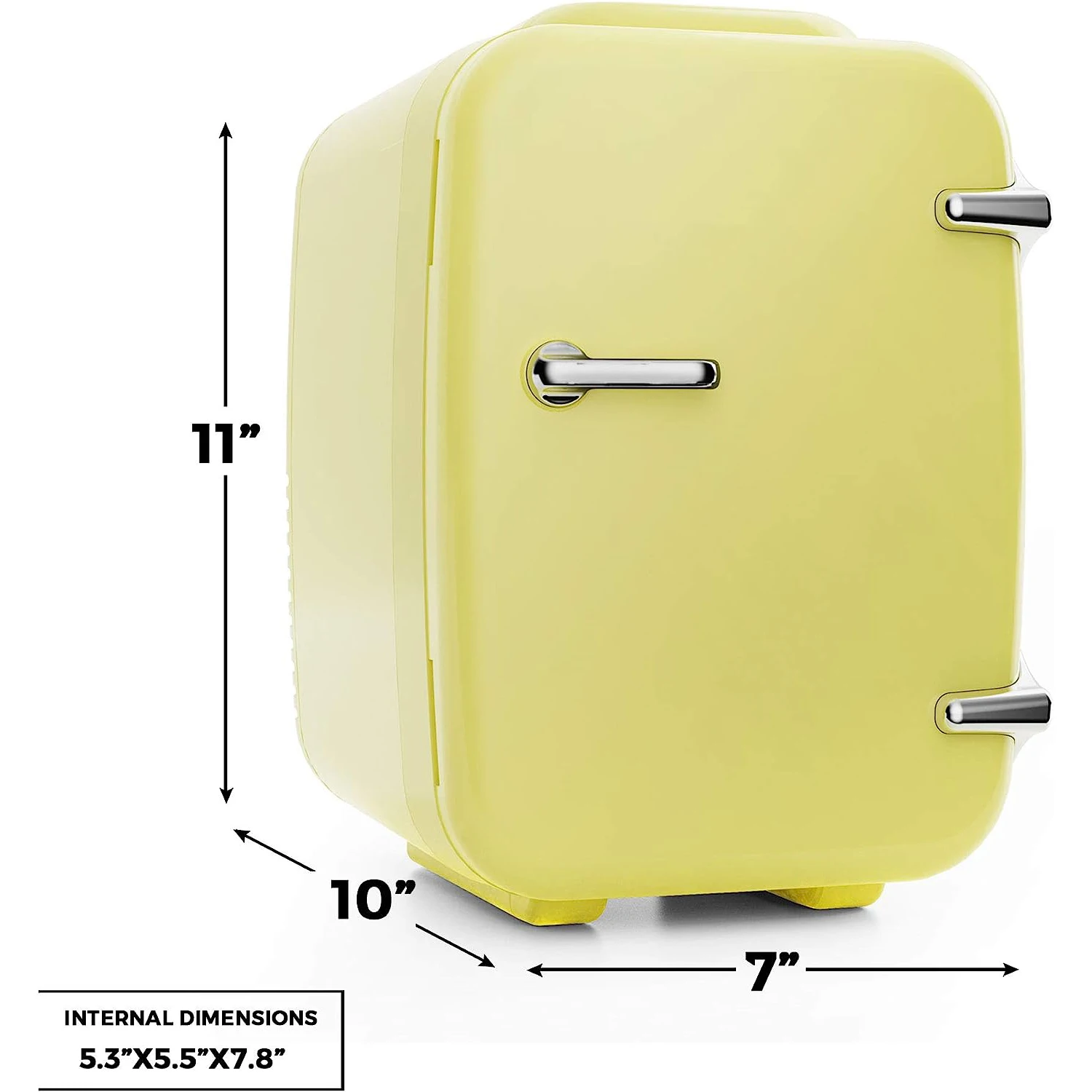 Factory Direct Sale 4L Mini Refrigerator Portable Compact Personal Fridge Electric Cooler Box Mini Fridge for Bedroom
