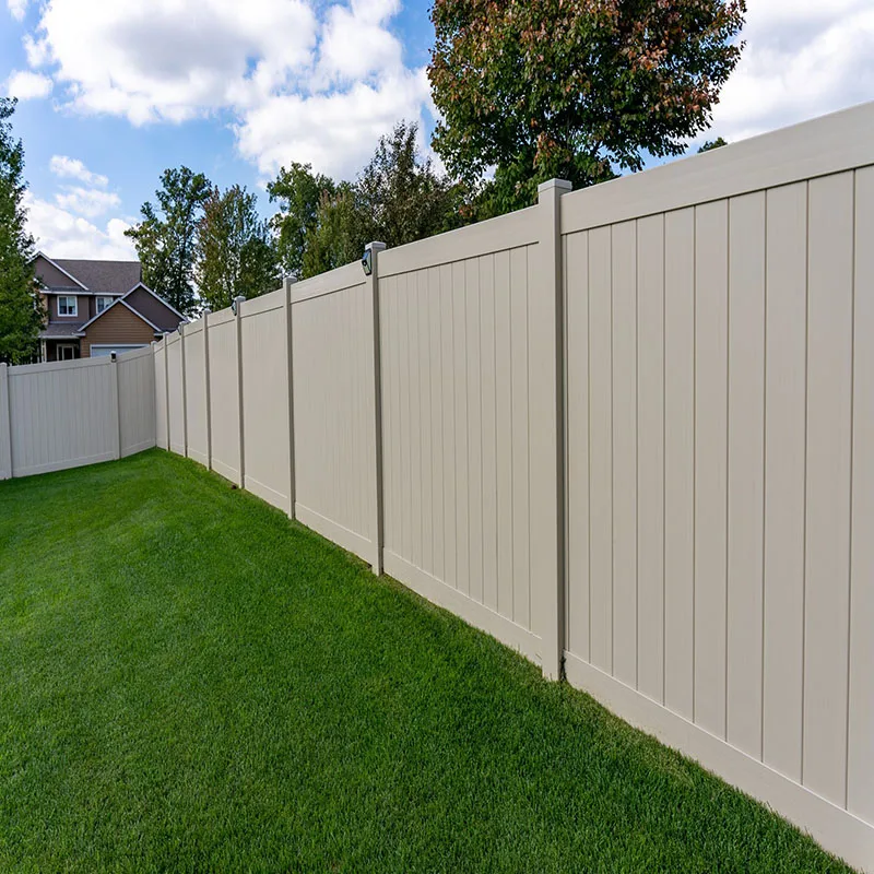 6ft.HxW8ft.W Hot Sale White Pvc Vinyl Fence Panels Plastic Wall Fences Lattice Fencing