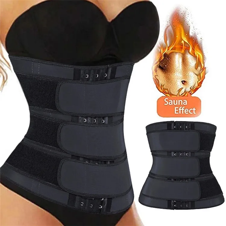 Customizable Hot Sculpting Sweat Belt Fitness Waist Support Postpartum Abdomen Shapewear Plastic Belt