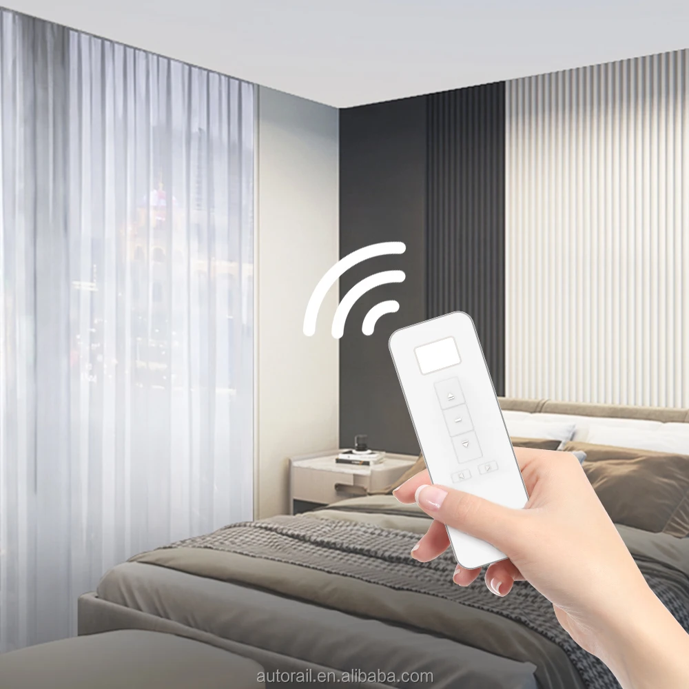 Умный дом моторизованный Сращивание полная дорожка Smart Tuya интеллектуальная направляющая для штор