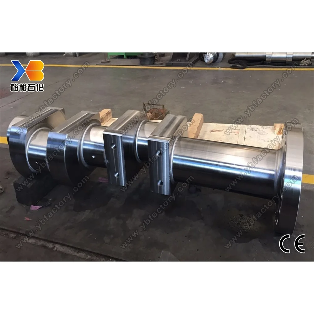 OEM Forged Steel CNC Machining Crankshaft According to Drawing
