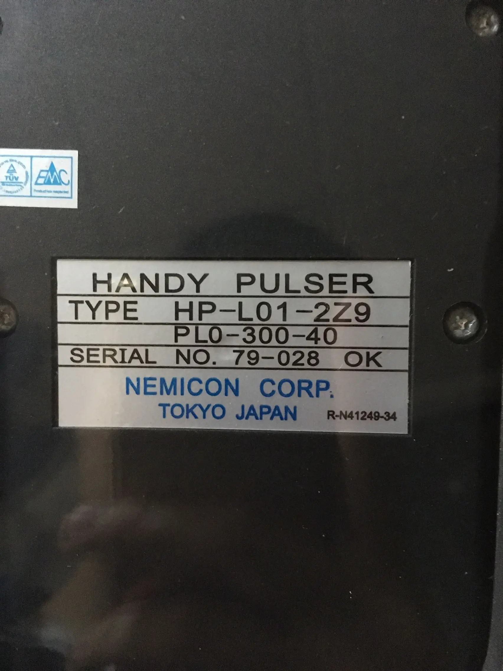 all new OKK CNC Machine HP-L01-2Z9-PL0-300-40 original  NEMICON  MPG Handwheel Manual Pulse Generator  for FANUC system