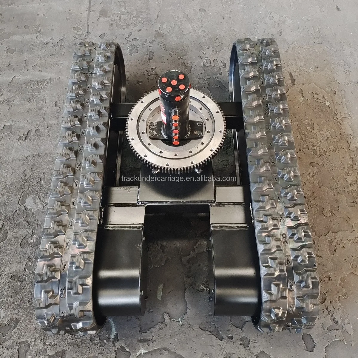 China Mini Excavator Loader with Rubber Tracked undercarriage Remote Control for Construction Machinery Spare Parts from Yijiang