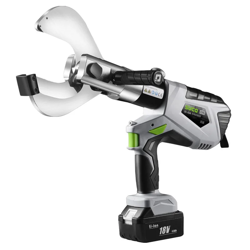 Rechargeable Portable Electric Wire Clippers Handheld Hydraulic Cable Cutters with 0-30mm Cutting Capacity