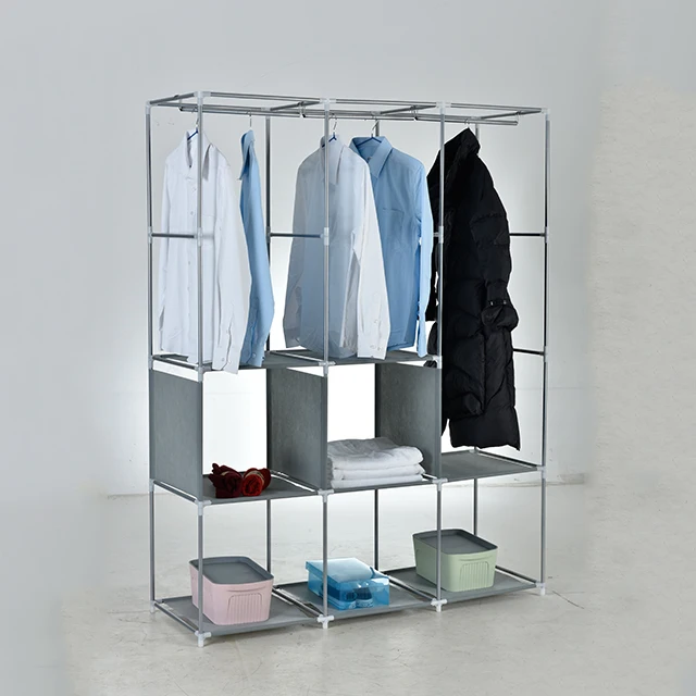 Foldable Cabinets  Metal Cube Bedroom Wardrobe Colour Kids Wardrobe