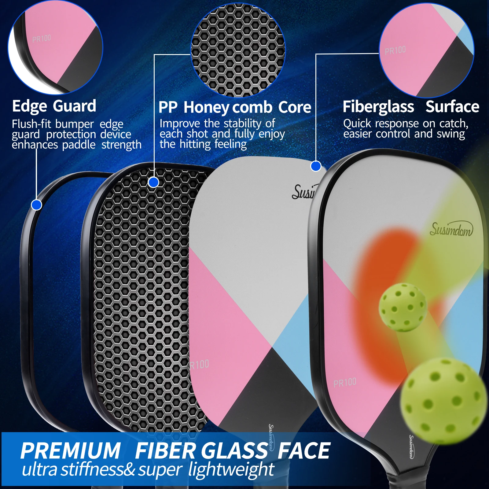 Pickle ball set of 2 paddle wholesale special offers pickleball paddles set