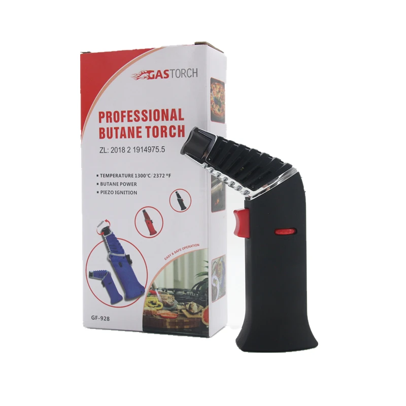 GF928 portable welding gas torch piezo jet fuel lighter butane lighters wholesale