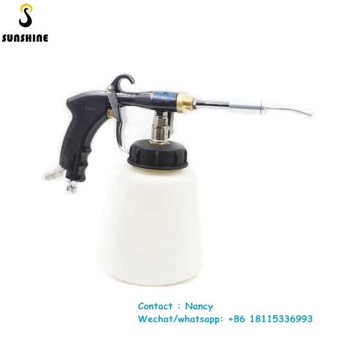 Air regulator Aluminium japanes steel bearing tube gun black for car washing