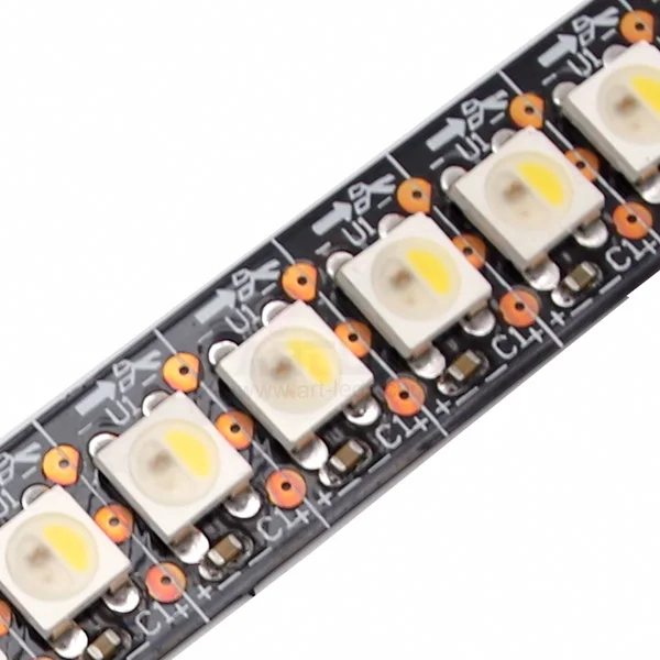 Ws2812b Ws2812 Sk6812 Programmable Addressable Magic Rgbcct Led Strip Rgbw 5v 12v 24v Cri 95 144leds Waterproof Led Strip