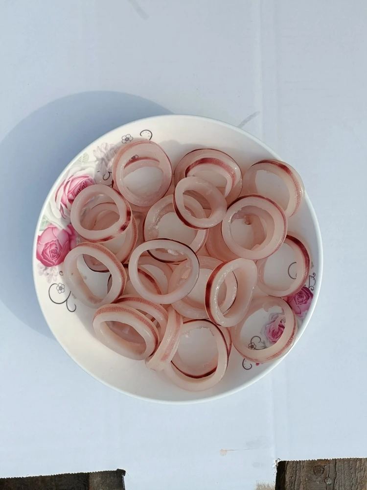 Оптовая продажа высококачественные морепродукты закуски импортеры замороженный кальмар крыло цветок каламари резной гигас китайский поставщик морепродуктов