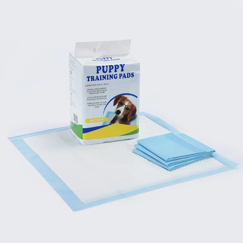 Disposable eco friendly  pet training and puppy underpad biodegradable dog pee pad for pet