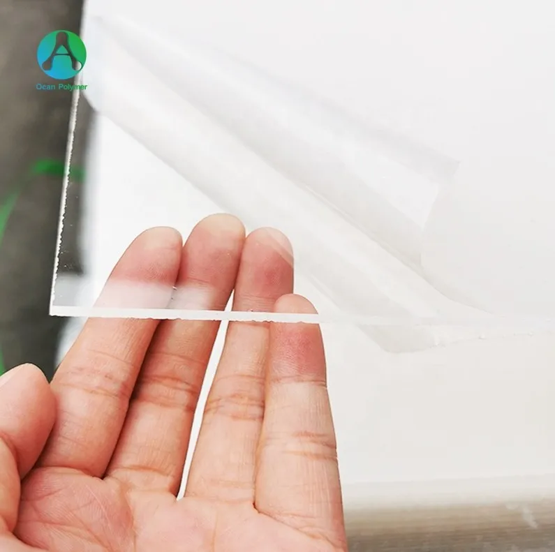 Ocan fireproof 1.5 mm 3mm clear acrylic sheet