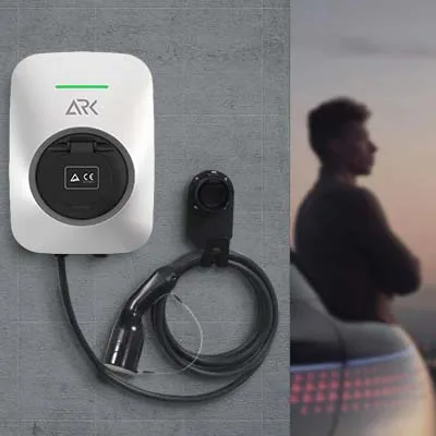 Home High Speed WALLBOX 11kw Typ2  EV Charger Mercedes 7kw 32A App Control AC Car Charger piles