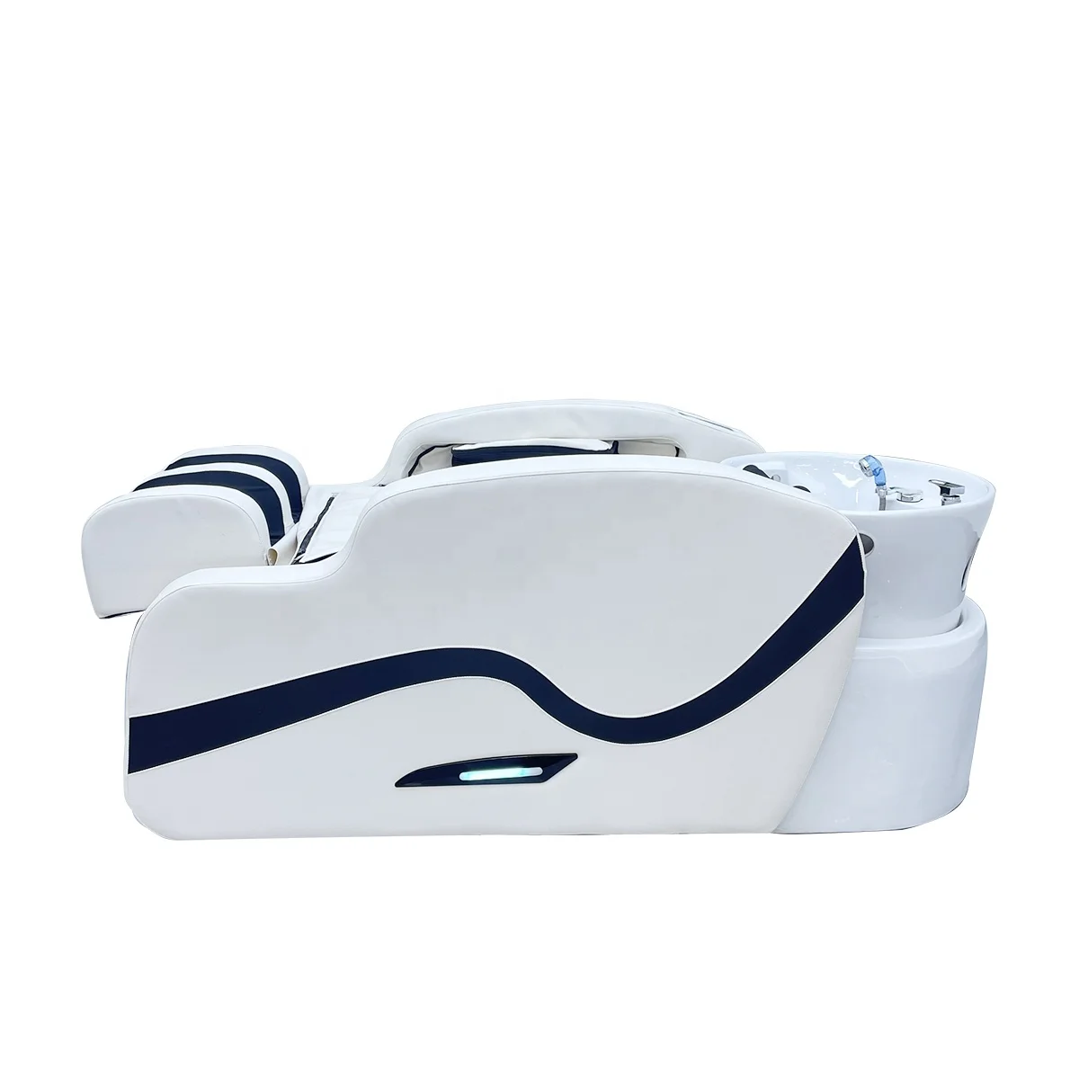 Hair Salon Furniture Barber Shop Luxury Shampoo Bed With Massage Shampoo Chair Water Fumigable Massage Salon Shampoo Bed