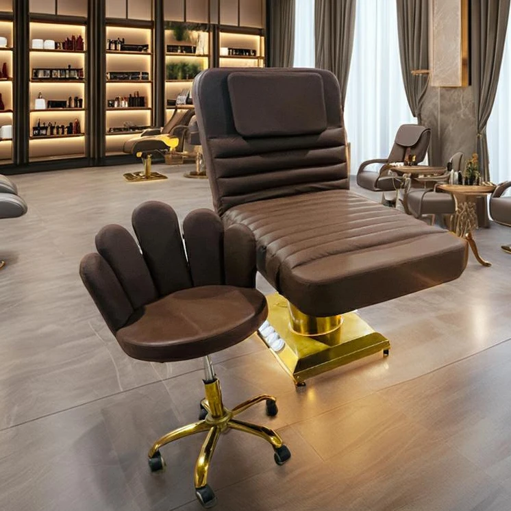 High Quality Electric Facial Beauty Bed Heating Skin Care Treatment Spa Selfcare Massage Bed