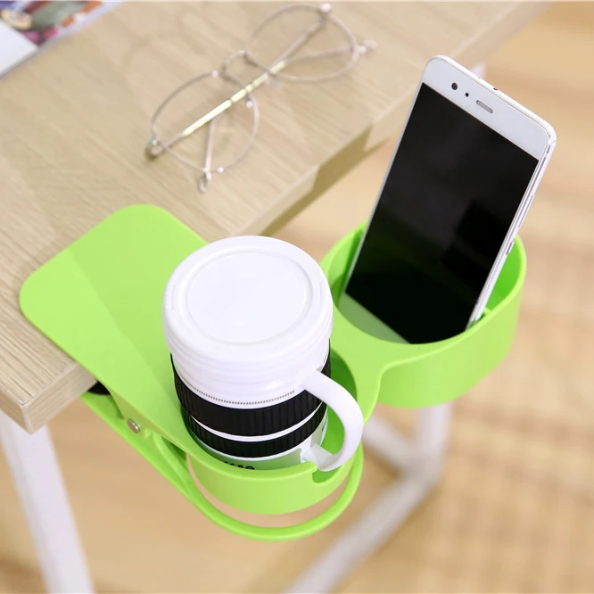 
Home Office Plastic Drink Coffee Mug Cup Holder Clip Desk Cup Holder with high quality 