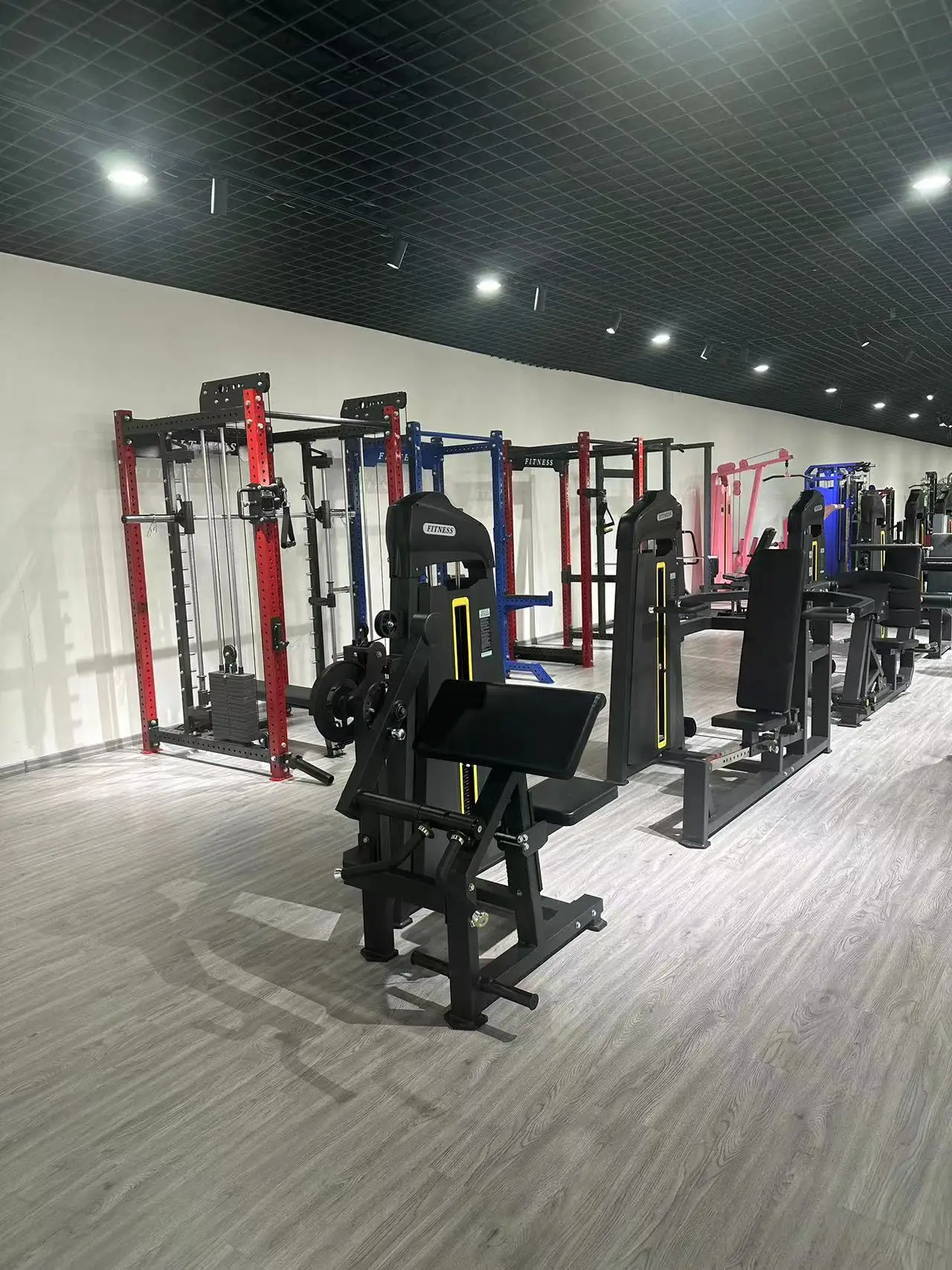 Fitness Equipment Body Building Home Gym Machine Huck squat & shoulder lift