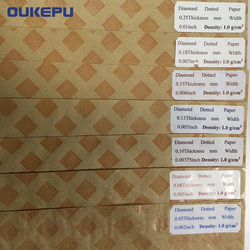 whole roll/roll slitting electric insulation DDP dotted pattern paper for transformer