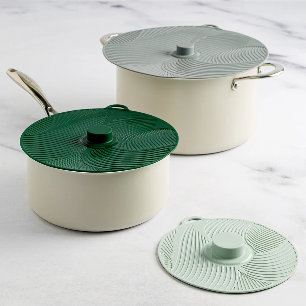 Kitchen Gadgets Heat Resistant Bpa Free Fridge Storage Suction Covers Silicone Bowl Lids Food Lids For Cups Bowls Plates