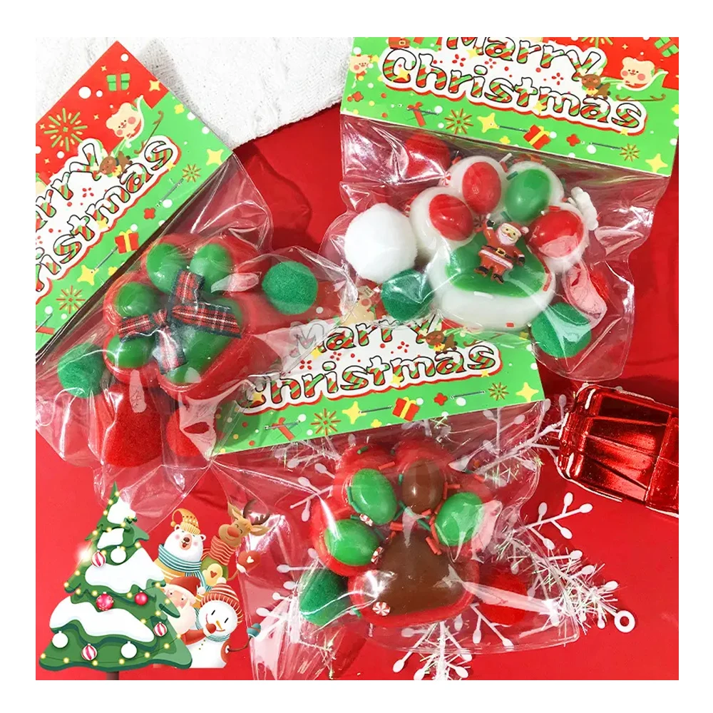 PT  Squishy Paws, Kawaii Mochi Toys Funny Pinch Squeeze Mochi For Kids Squishy Cat Paw Quiet Cat Paw Toy Squishi For Kids