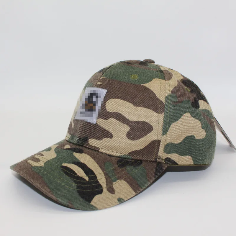Fashion Brand Summer Truck Cap Hat Outdoor Camouflage Print Breathable Mesh Cap Baseball Travel Caps