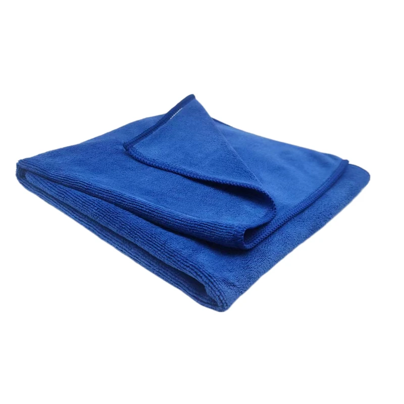 400Gsm Weft Knitting Car Detailing Microfiber Towels 80% Polyester 20% Polyamide Microfiber Brushed Car Drying Towel
