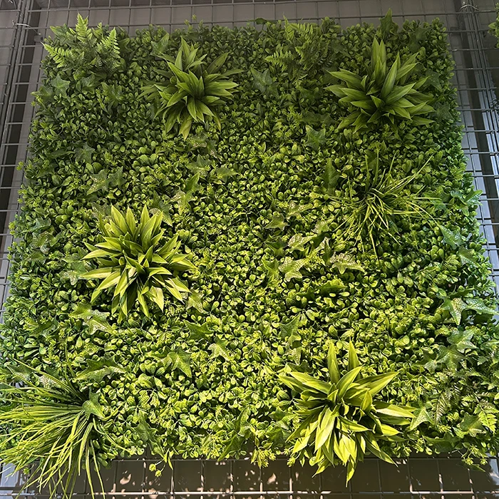 Green Simulation Plants Grass Wall Vertical Plants Garden Decoration Artificial Grass Wall