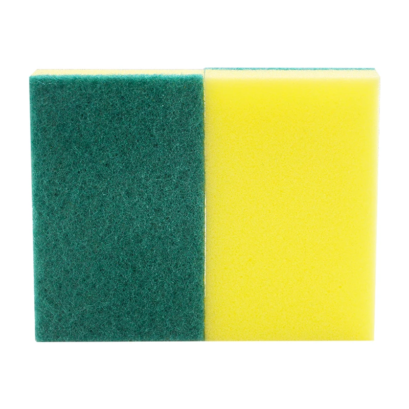 Private order natural brush kitchen sponge for dish cleansing