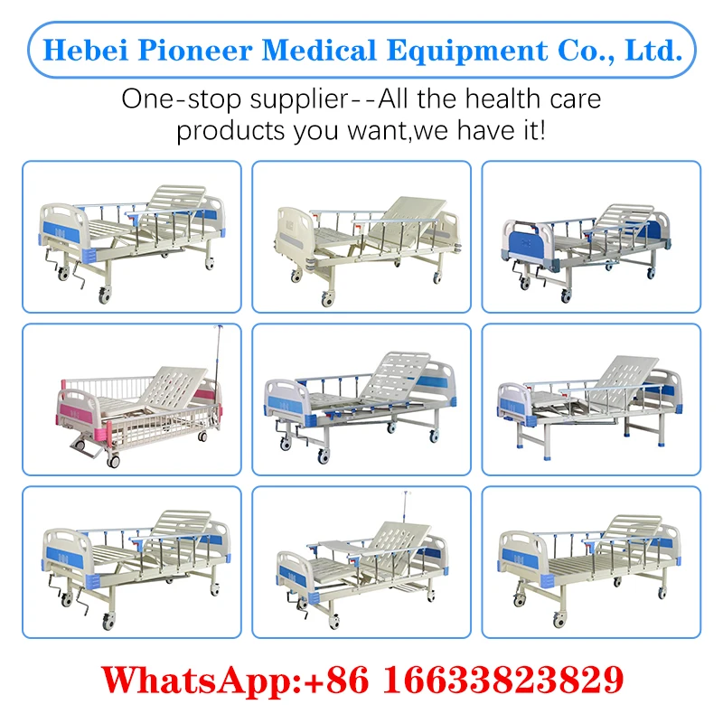 Factory Price Customizable Hospital Bed With Toilet Hospital Patient Bed Medical Furniture Hospital Beds