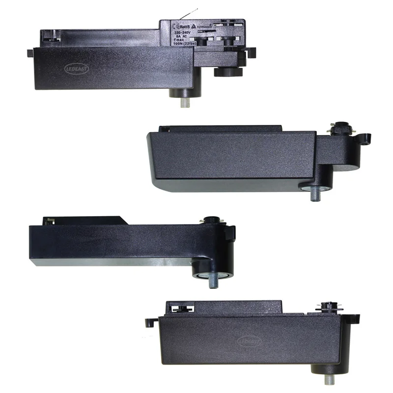 LEDEAST THB 2-Pin 1 Phase 3-Pin Three Phase 3 Circuit Adapter Box for Track Head System Track Light Adapter Driver Box