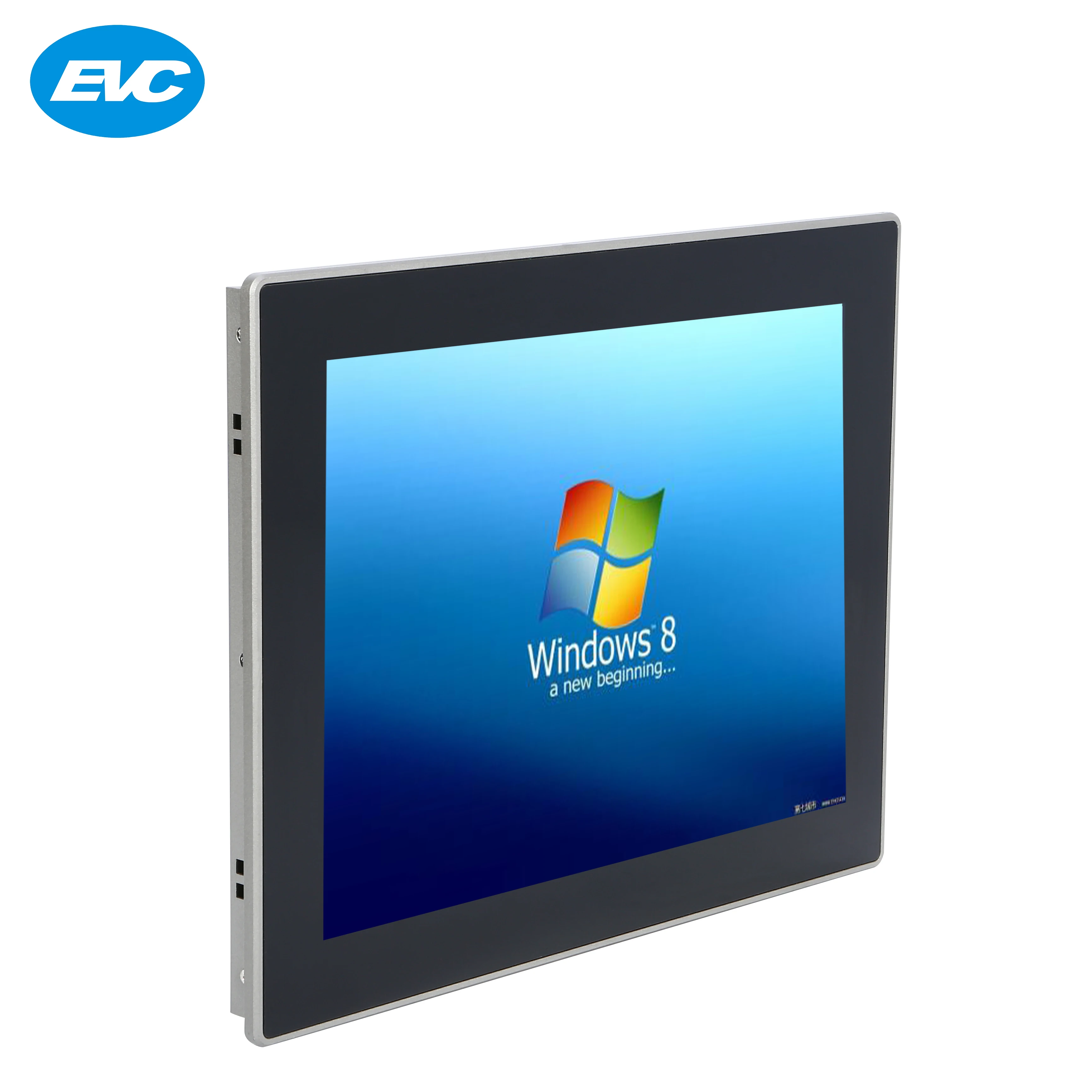 Powerful 12.1 inch multi touch screen monitor all in one tablet PC dual OS embedded industrial panel pc