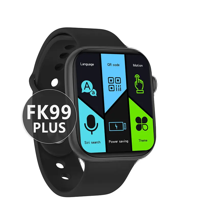  Новые горячие продажи беспроводной зарядки smartwatch FK99 плюс серии 6 1 75 полный сенсорный экран фитнес FK99pro