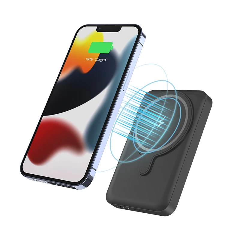 2022 New Trending Little Power Bank Wireless Magnetic Power Bank For iPhone 13 Series Smart Phone