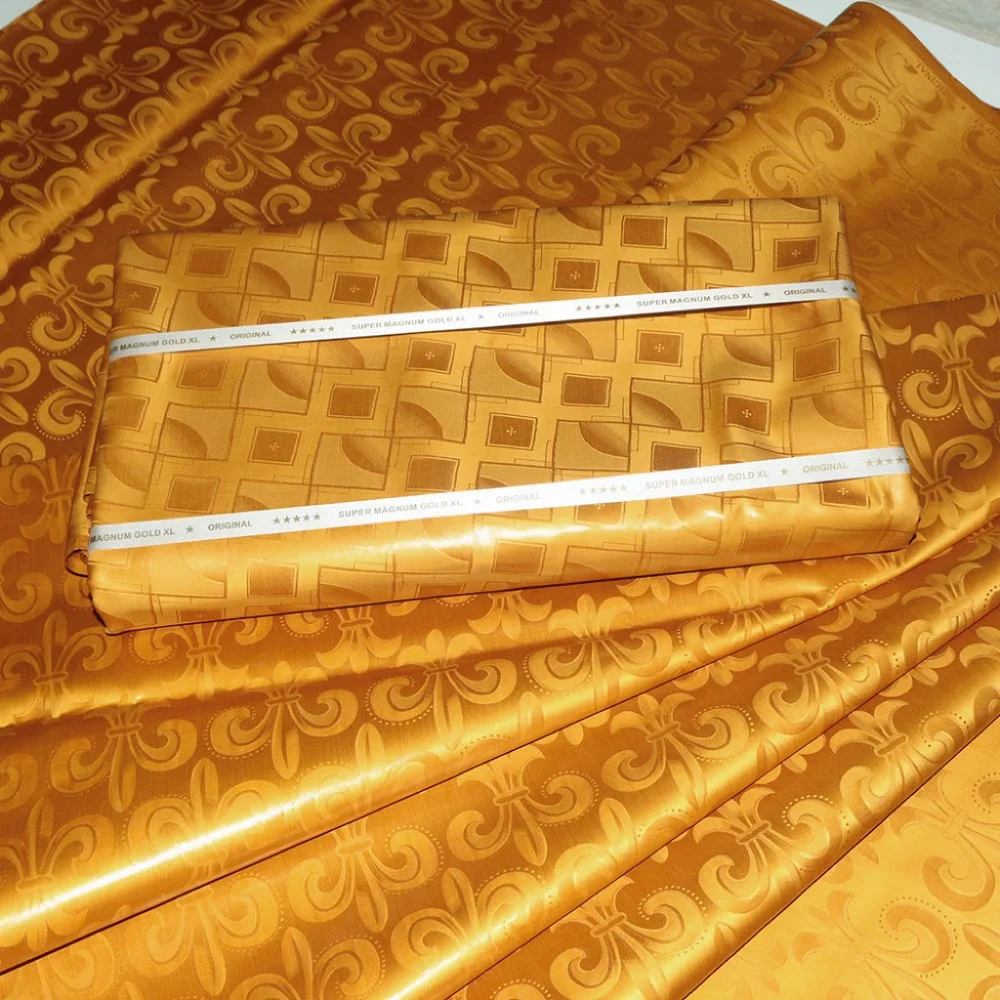 Manufacture Wholesale Bazin Riche Original 2024 Cotton Shadda 160CM Width African Jacquard Fabric High Quality Guinea Brocade