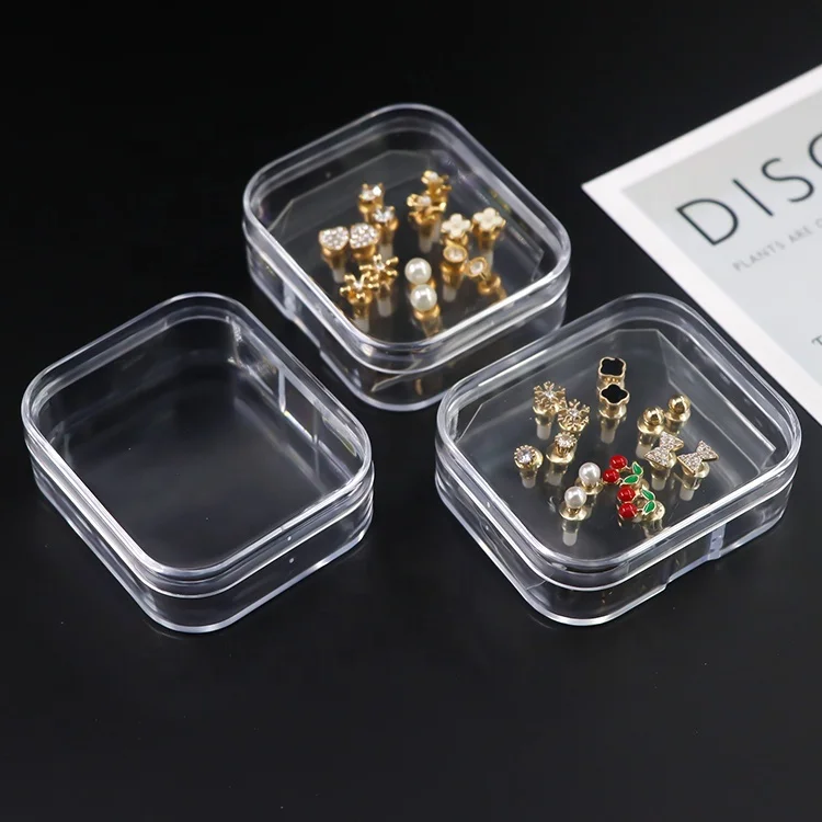 Small Clear Plastic Display Packaging Boxes Box for Keychain