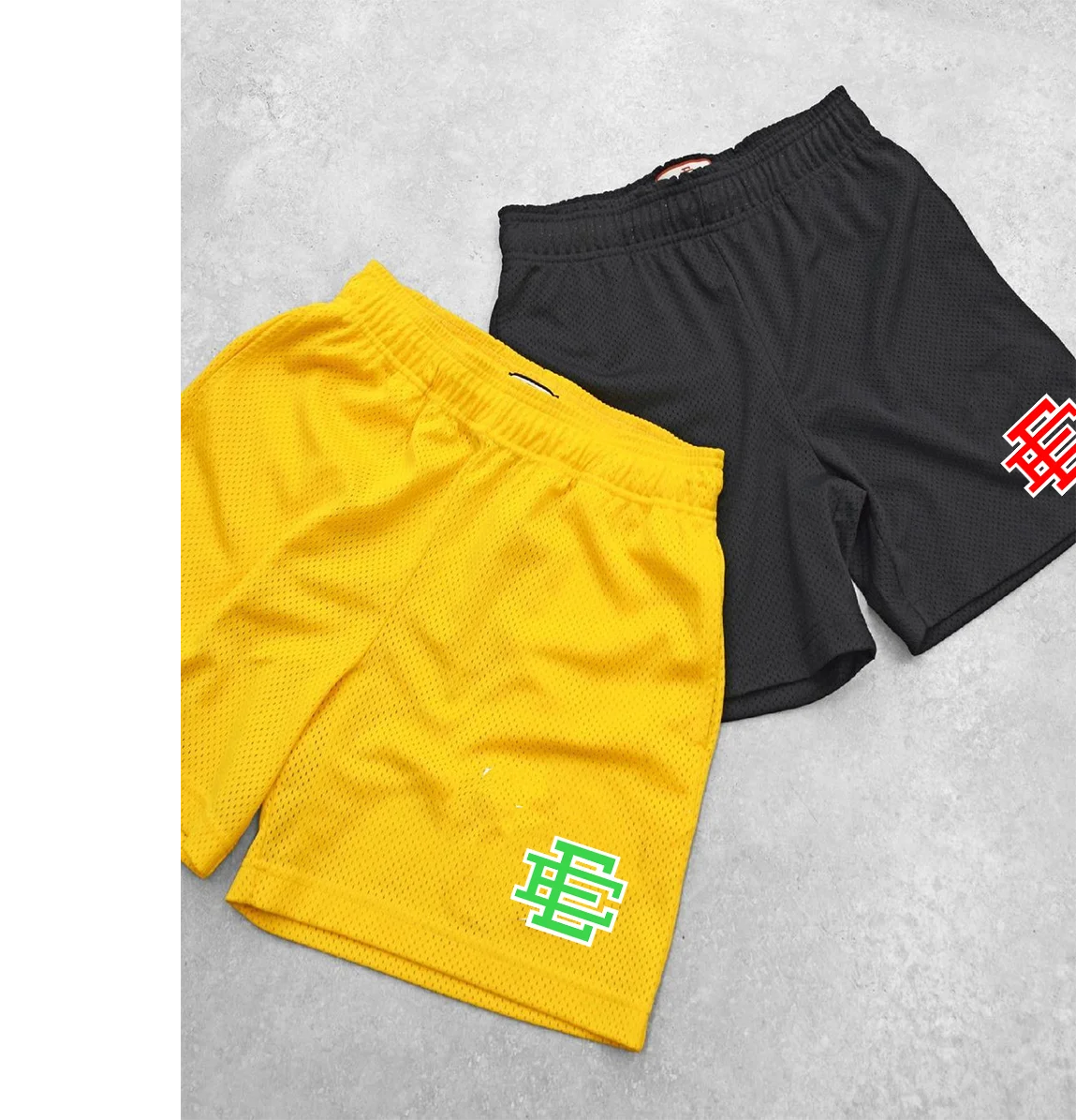 Eric Emanuel EE Basic Short Girl Shorts Gym Mesh Sports Athletic Running Sport Fitness Beach Basketball Jogging Man Loose Shorts