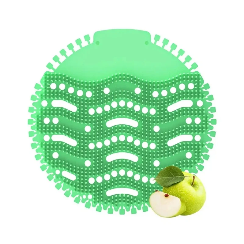 Wholesale Logo Printed EVA Urinal Screen Mat Man Toilet Anti Splash Urinal Screen Deodorizer