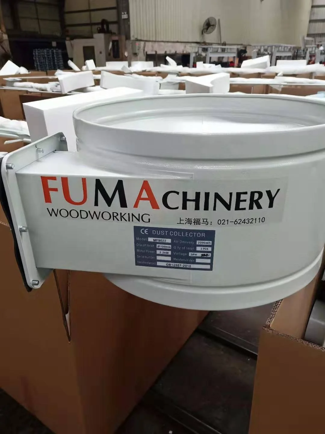 MF9030 Industrial Cyclone Bag Dust Collector Bag Filter Dust Collector for Woodwokring