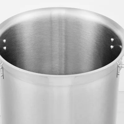 restaurant big commercial buckets induction kitchen stainless steel pots
