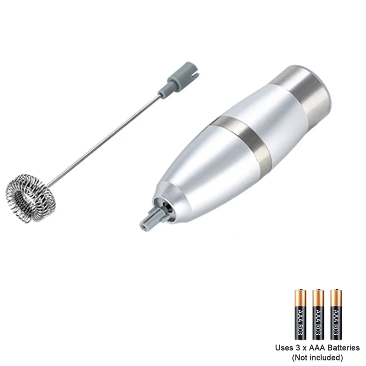 Battery Operated Custom Logo Wholesale Coffee Mixer Handheld Frother Portable Foam Maker Electric Milk Frother With Cup