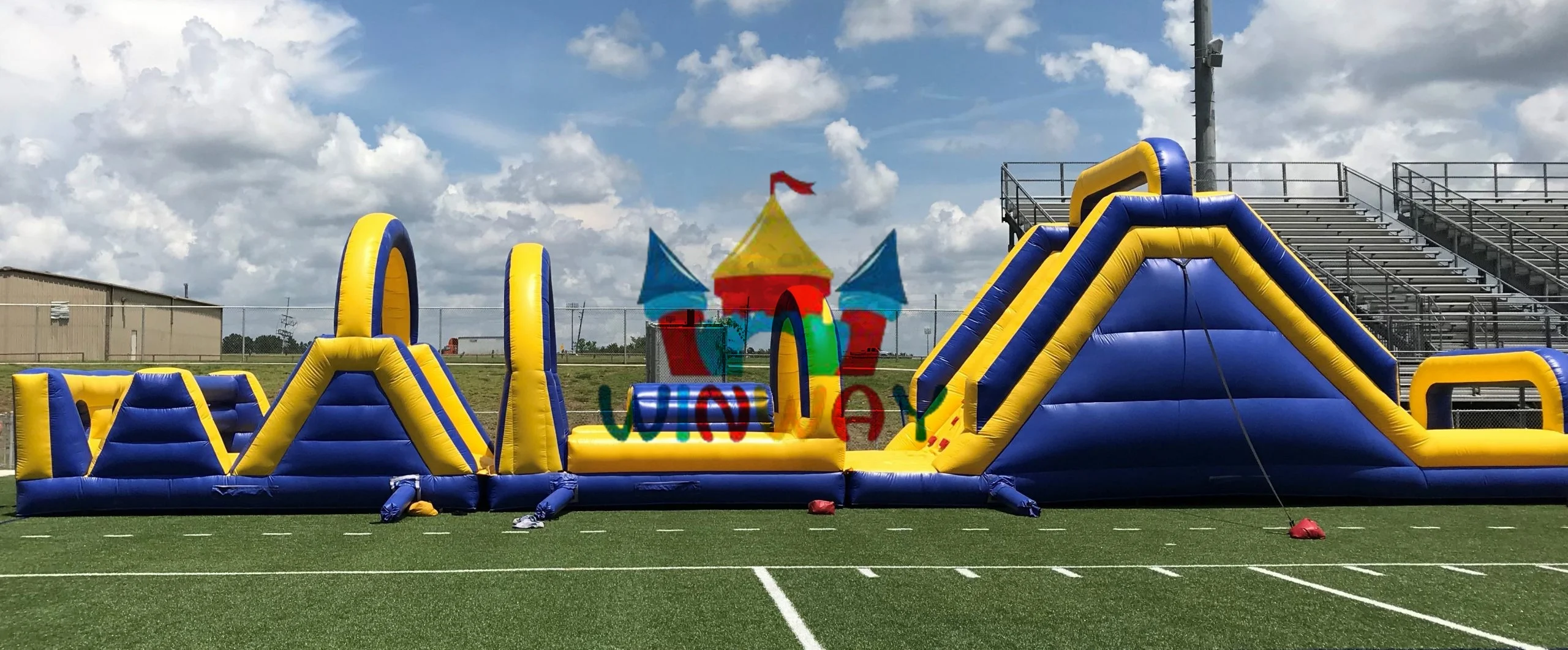 China winwaytoys supply new party rent inflatable obstacle course for sale