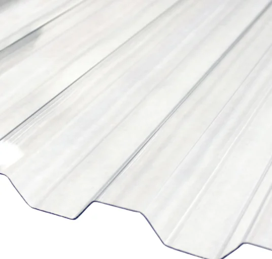 Clear Corrugated Fiber Glass Plastic FRP Fibreglass Panel/Roofing Sheet for Balcony Roof