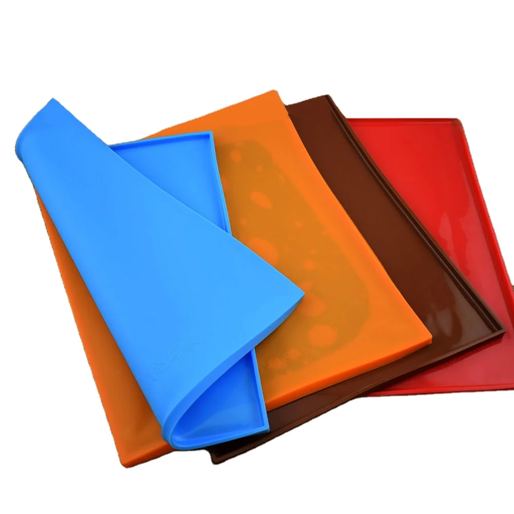 Cake Roll Silicone Pad Swiss Cake Roll Impression Pad Painted Pad Double-sided Swiss Roll Baking Tool Making Crafts Accessories