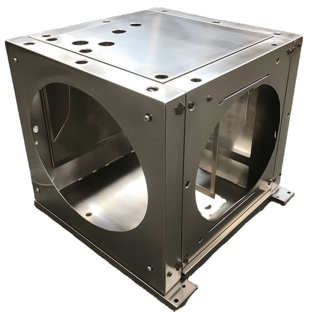 Изготовленный на заказ Корпус из листового металла, лазерная резка, гибка, сварочные детали из нержавеющей стали, комплект для штамповки металла из листового металла