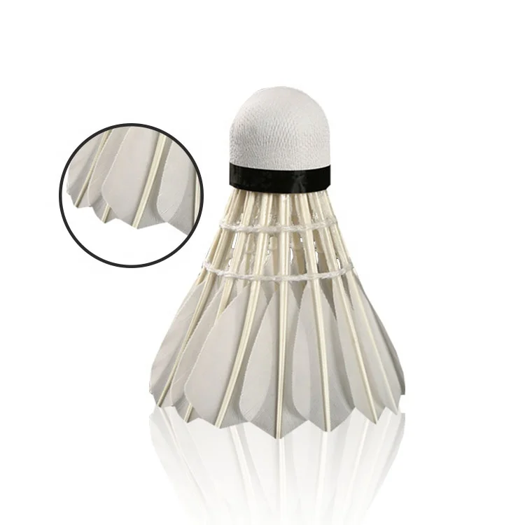 High Quality Factory Direct Selling Training Duck Feather Badminton Custom Logo Badminton Balls