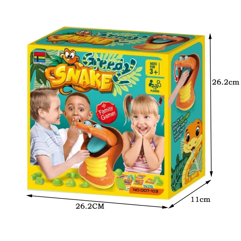 Hot Selling Joke Greedy Snake Game Multiplayer Interactive Funny  Intellectual Game Set Party Toy for Family Friend Kids Adult