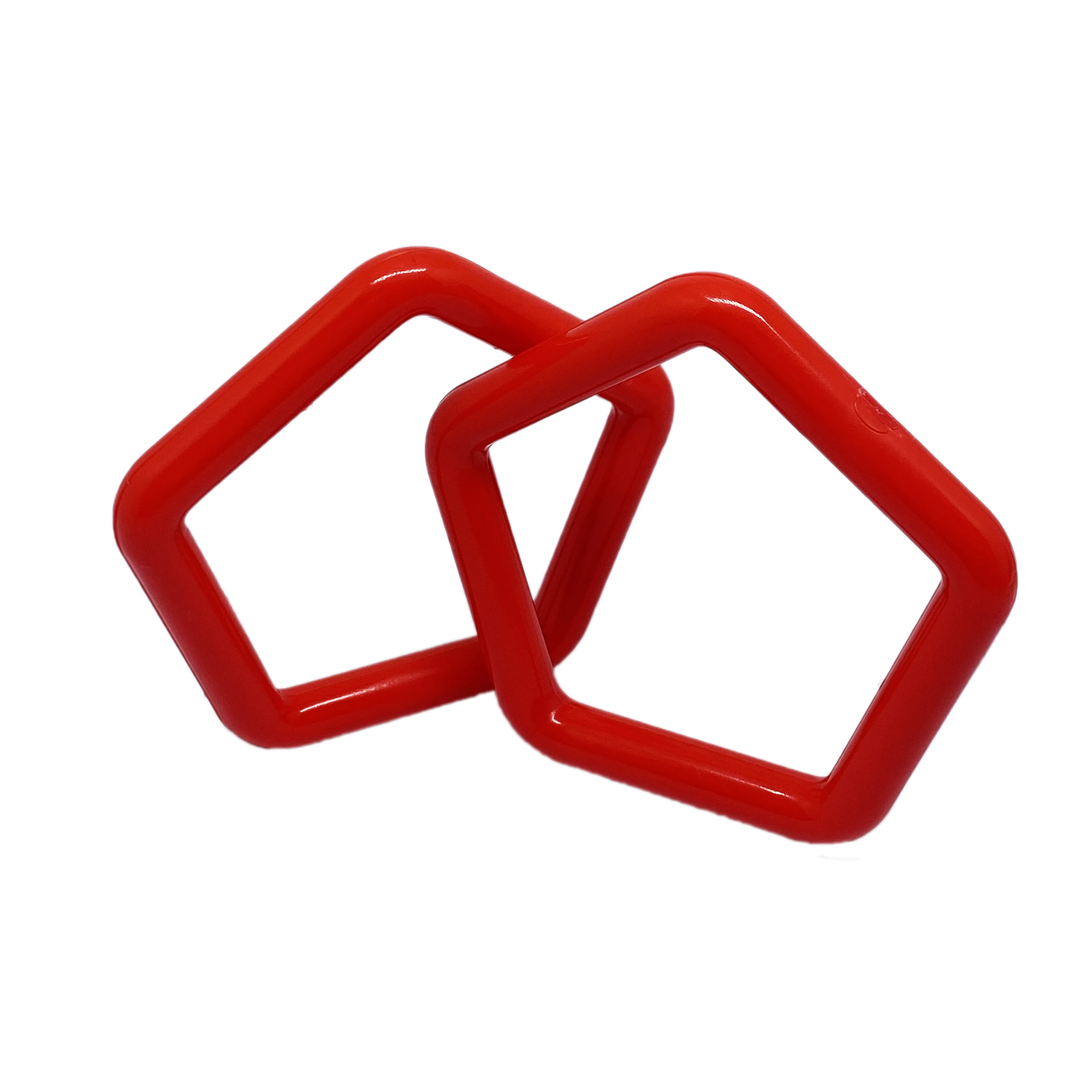 Factory Price Food Grade Baby Safety Circle Toy Teething Toy Plush Toy Accessories Plastic Opening Rings