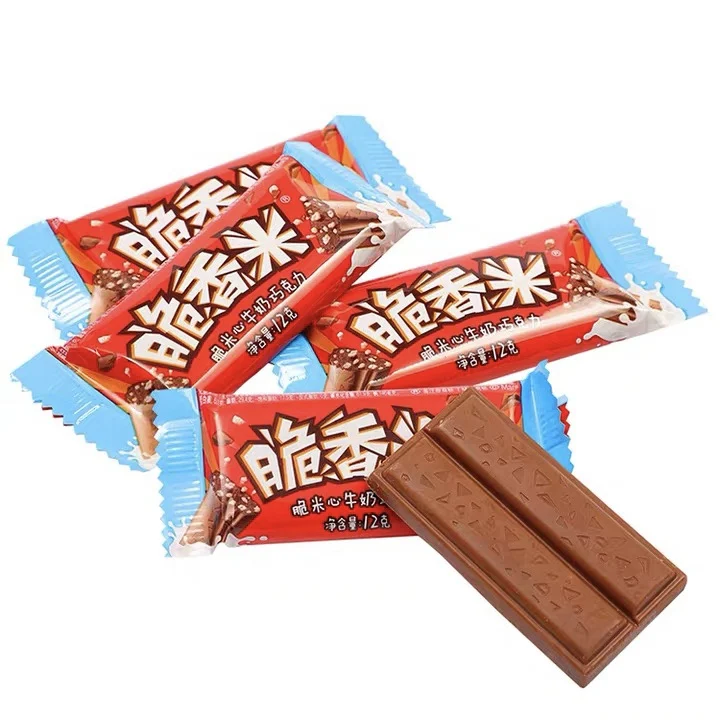 Wholesale Chinese snacks crispy chocolate delicious snacks chocolate food snack food